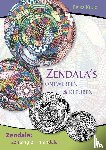 Kruid, Beika, Vitataal - Zendalas ontwerpen en kleuren - zendala zentangle + mandala