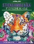  - Stickermozaïek - tropische jungle