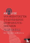  - Analyse van mediateksten en gemedieerde communicatie-inhouden