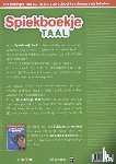 Garde, Gerard van de - Spiekboekje Taal