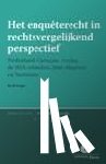 Jager, R.P. - Het enqueterecht in rechtsvergelijkend perspectief