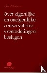 Broekveldt, L.P. - Over eigenlijke en oneigenlijke conservatoire vreemdelingenbeslagen