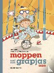 moppen met een grapjas aan