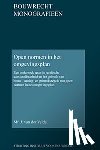 Velde, J. van der - Open normen in het omgevingsplan