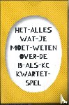 Alem, Vivian van, Michiels, Mieke - Het alles wat je moet weten over de IB als KC kwartetspel