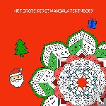 Koreman, Tom - Het grote Kerst Mandala tekenboek - Meer dan 50 Kerst mandala's, Kerst sterren en mandala's