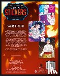 - Kleuren met stickers - Mangafiguren