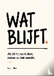 Blom, Erwin - Wat blijft.