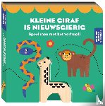 ImageBooks Factory - Vrolijke houten vriendje - Kleine giraf is nieuwsgierig