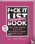 Jacob & Haver - F*ck it list book - Voor millennials