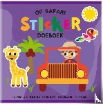 Interstat - Op Safari Sticker Doeboek - (set van 4) - Creatieve Doeboeken
