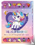 Interstat - Kleurboek Box met 12 potloden en gummen - Unicorns