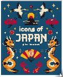 Interstat - Glitter kleurboeken voor volwassenen - Icons of Japan