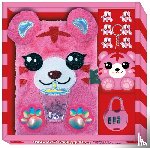 Interstat - Dagboek met slot pluche - Little Tiger