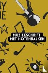 Books, Gold Arts - Muziekschrift met notenbalken - Muziekpapier met notenschrift