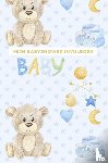 Books, Gold Arts - Mijn Babyshower Invulboek – Ook geschikt als Babyshower Gastenboek