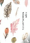 Degenaar, Kris - Weekplanner - Werkplanner - A4 - Boho - wit - veer - ongedateerd - agenda - dagplanner