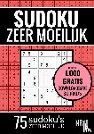 Puzzelboeken, Sudoku - Sudoku Zeer Moeilijk - Puzzelboek: 75 Zeer Moeilijke Sudoku Puzzels voor Volwassenen en Ouderen
