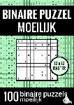 & Meer, Puzzelboeken - Binaire Puzzel Moeilijk - Puzzelboek met 100 Binairo's - NR.7 - Honderd Binaire Puzzels 12x12 Raster, Inclusief Uitleg en Oplossingen