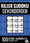 Puzzelboeken, Sudoku - KILLER SUDOKU - Medium - NR.22 - Puzzelboek met 100 Puzzels voor Gevorderden