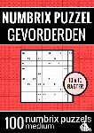 & Meer, Puzzelboeken - Numbrix Puzzel Medium voor Gevorderden - Puzzelboek met 100 Numbrix Puzzels - NR.12