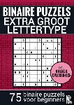 & Meer, Puzzelboeken - Puzzelboek Groot Lettertype - voor Ouderen, Slechtzienden, Opa, Oma, Senioren - NR.16 - Makkelijke BINAIRE PUZZEL