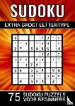 & Meer, Puzzelboeken - Sudoku Extra Groot Lettertype - 75 Sudoku Puzzels voor Beginners