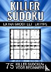 & Meer, Puzzelboeken - Killer Sudoku - Extra Groot Lettertype - 75 Puzzels voor Beginners