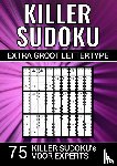 & Meer, Puzzelboeken - Killer Sudoku - Extra Groot Lettertype - 75 Puzzels voor Experts