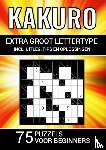 & Meer, Puzzelboeken - Kakuro - Extra Groot Lettertype - 75 Puzzels voor Beginners