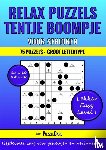 Care, Puzzle - Relax Puzzelboek: Tentje Boompje voor Senioren 10x10 Raster - 75 Puzzels Groot Lettertype - Lekker Easy Level!