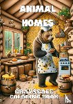 Coloring, Nori Art - Animal Homes - Grayscale Coloring Books