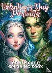 Coloring, Nori Art - Valentine's Day Portraits