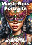 Coloring, Nori Art - Mardi Gras Portraits