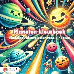 Kinderboek, Koekoek - Planeten kleurboek voor kinderen