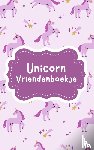 B.V., Andries - Unicorn Vriendenboekje Meisje