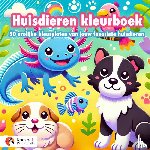 Kinderboek, Koekoek - Huisdieren Kleurboek