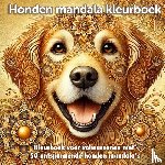 Kinderboek, Koekoek - Honden mandala kleurboek voor volwassenen