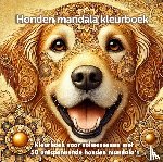 Kinderboek, Koekoek - Honden mandala kleurboek voor volwassenen