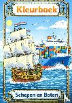 Mourits, H. - Kleurboek, boten en schepen.