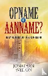 Welton, Jonathan - Opname of aanname?