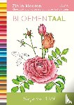 Wel, Marja van 't - Bloementaal - kleurboek voor volwassenen met reflectievragen