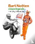 Oostermann, Jaap - Bart Notten, zijspanlegende met vlag & klompen