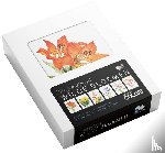 Studio Colori - Wenskaartenset Wilde bloemen - 12 Gevouwen wenskaarten zonder tekst