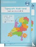  - Topografie Nederland Leer- en oefenboeken Set (1 en 2) - Nederland provincies, plaatsen, gebieden, wateren en bekende plekken
