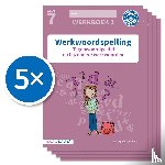  - Werkwoordspelling werkboek 1 groep 7 (Set van 5) - Tegenwoordige tijd en bijzondere werkwoorden