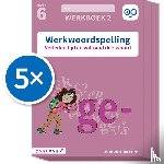  - Werkwoordspelling werkboek 2 groep 6 (Set van 5) - Verleden tijd en voltooid deelwoord