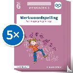  - Werkwoordspelling werkboek 3 groep 6 (Set van 5) - Tegenwoordige tijd, verleden tijd, voltooid deelwoord en bijzondere werkwoorden
