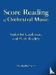Metelska-Räsänen, Maja - Score Reading of Orchestral Music