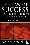 Hill, Napoleon - The Law of Success, Volume I